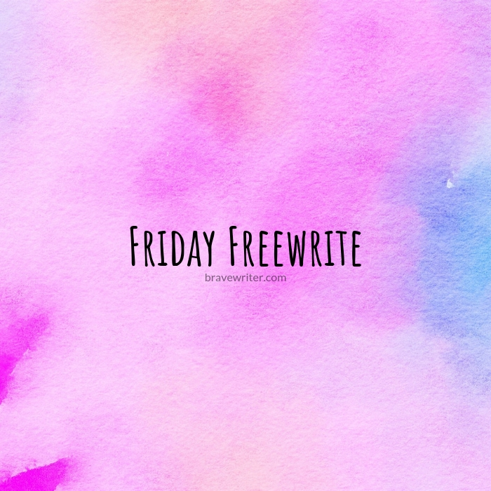 Brave Writer Friday Freewrite Portmanteau
