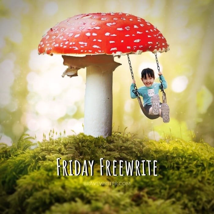 Brave Writer Friday Freewrite Mushroom Story