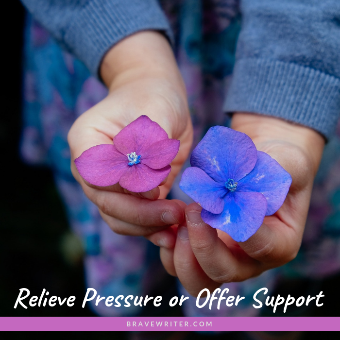 Relieve Pressure or Offer Support
