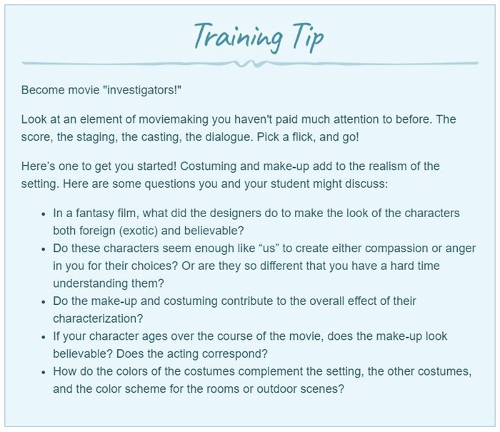 Training Tip: Movie Discussion 