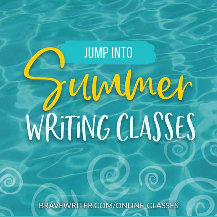 Brave Writer Summer Online Classes