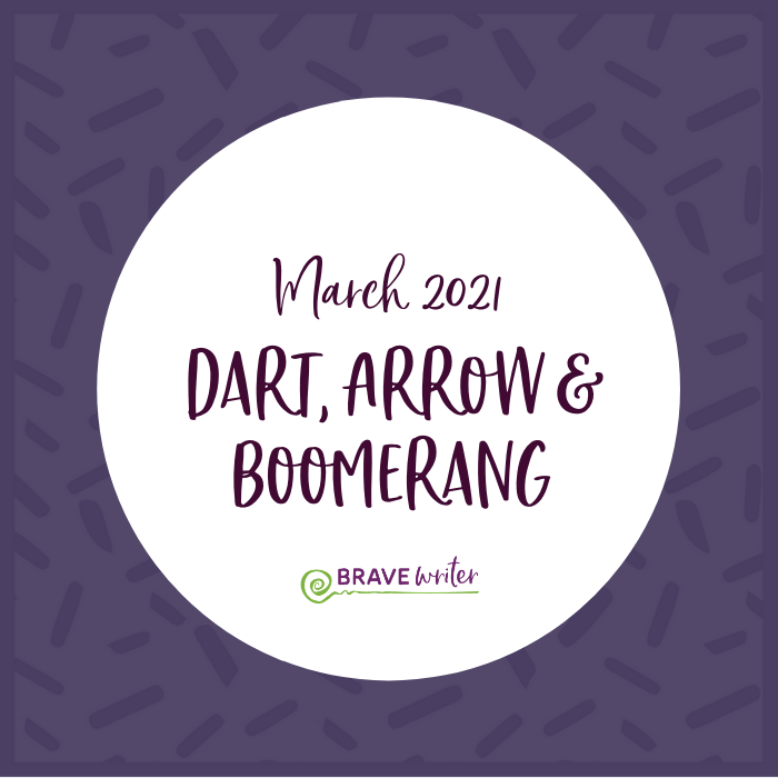 Brave Writer Dart Arrow Boomerang