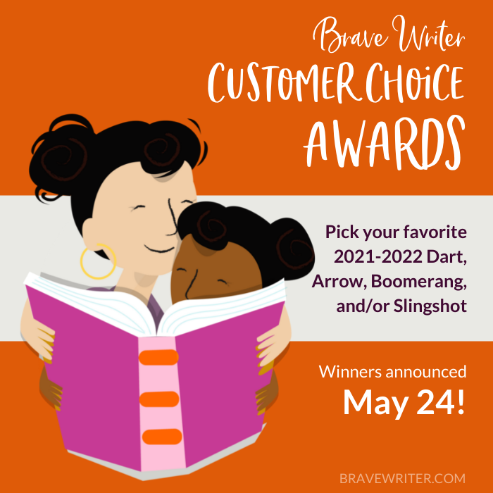 Brave Writer Customer Choice Awards