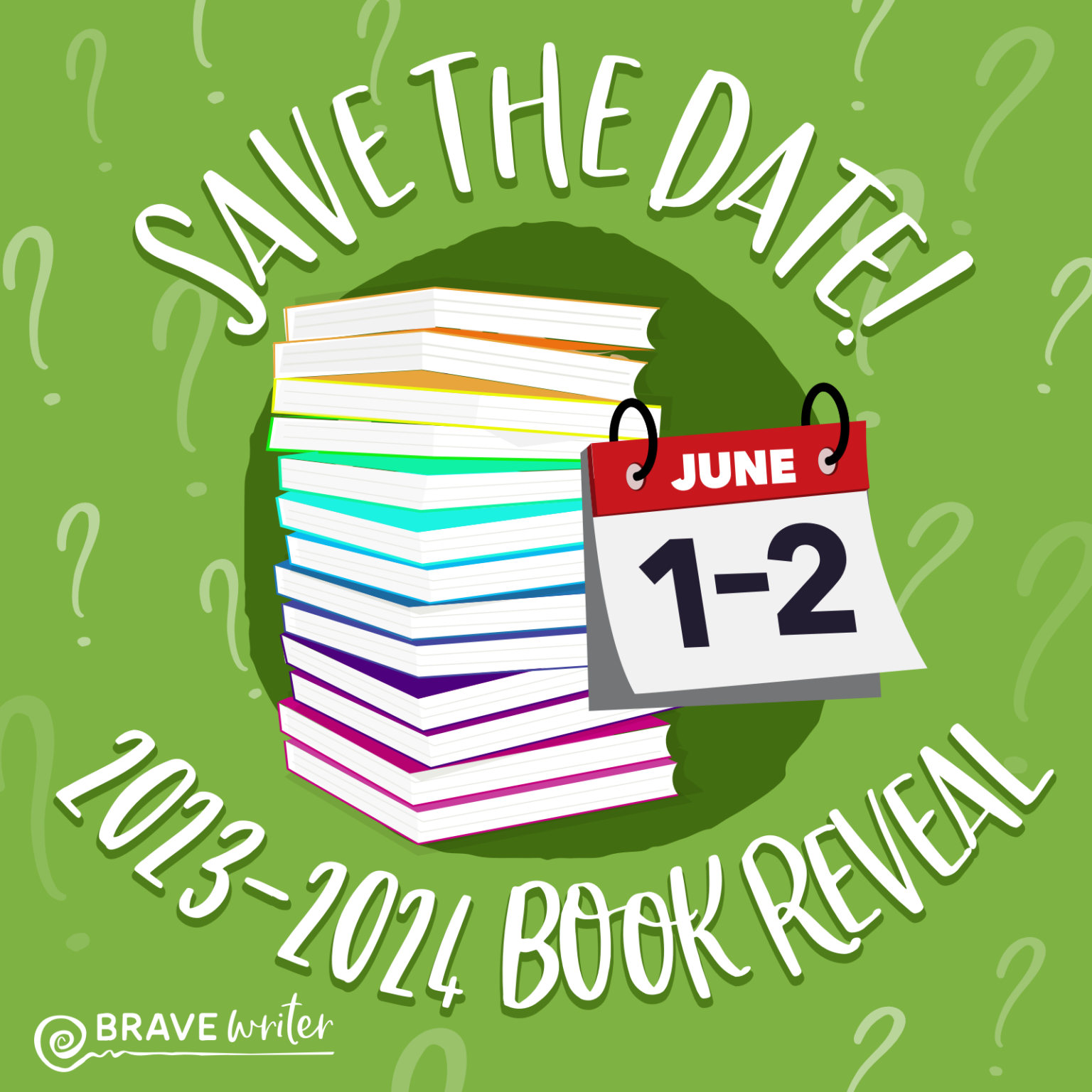 20232024 Book Reveal Dates! A Brave Writer's Life in Brief A Brave