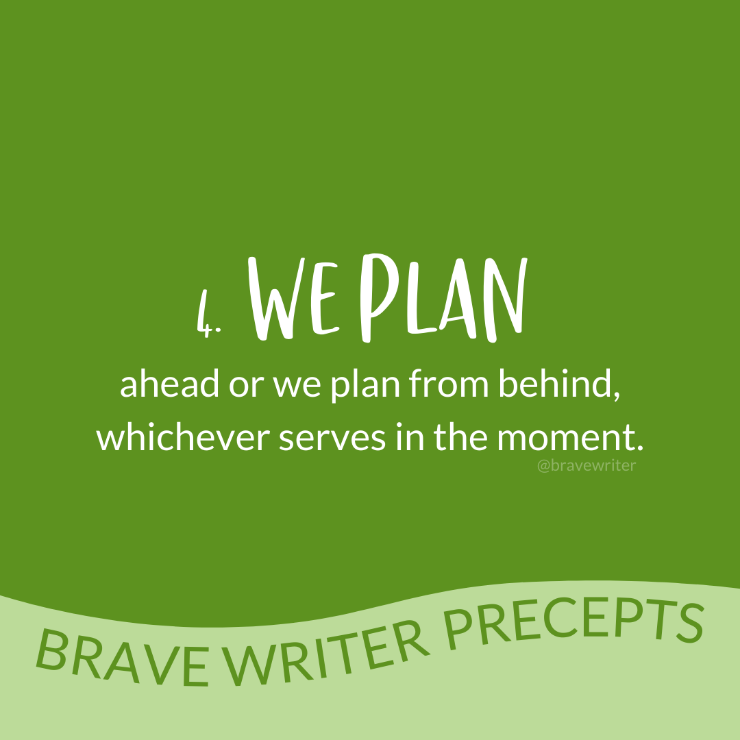 Brave Writer Precept