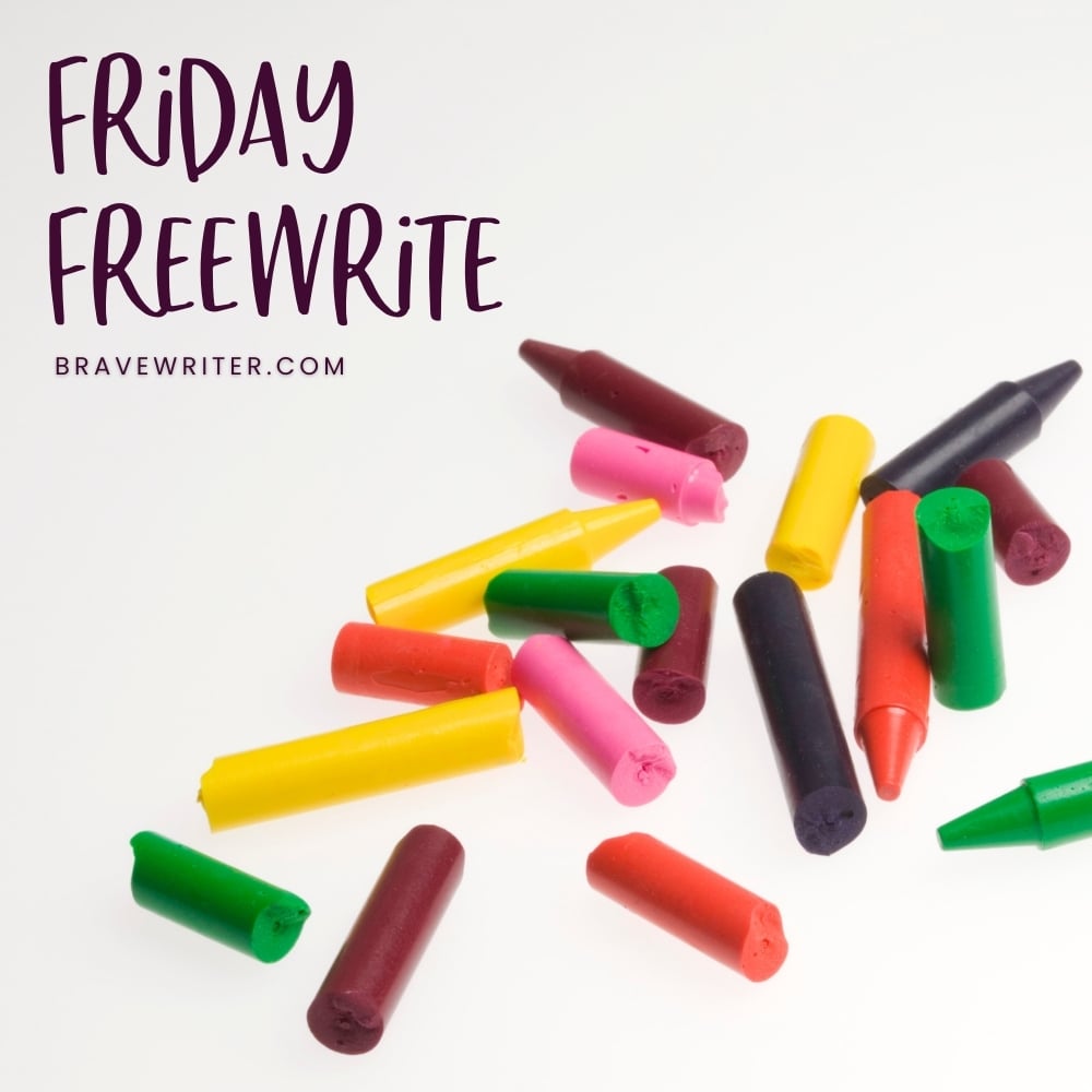 Friday Freewrite