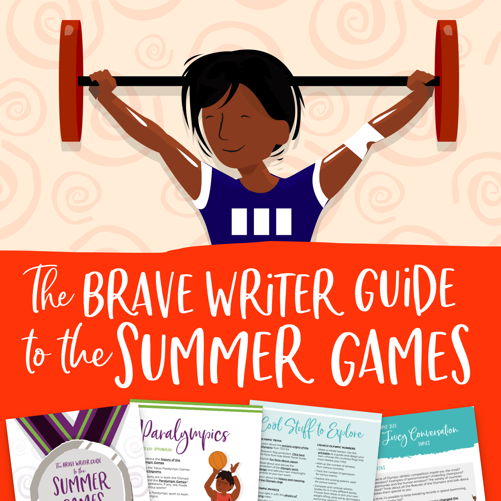 Brave Writer Guide to the 2024 Summer Games
