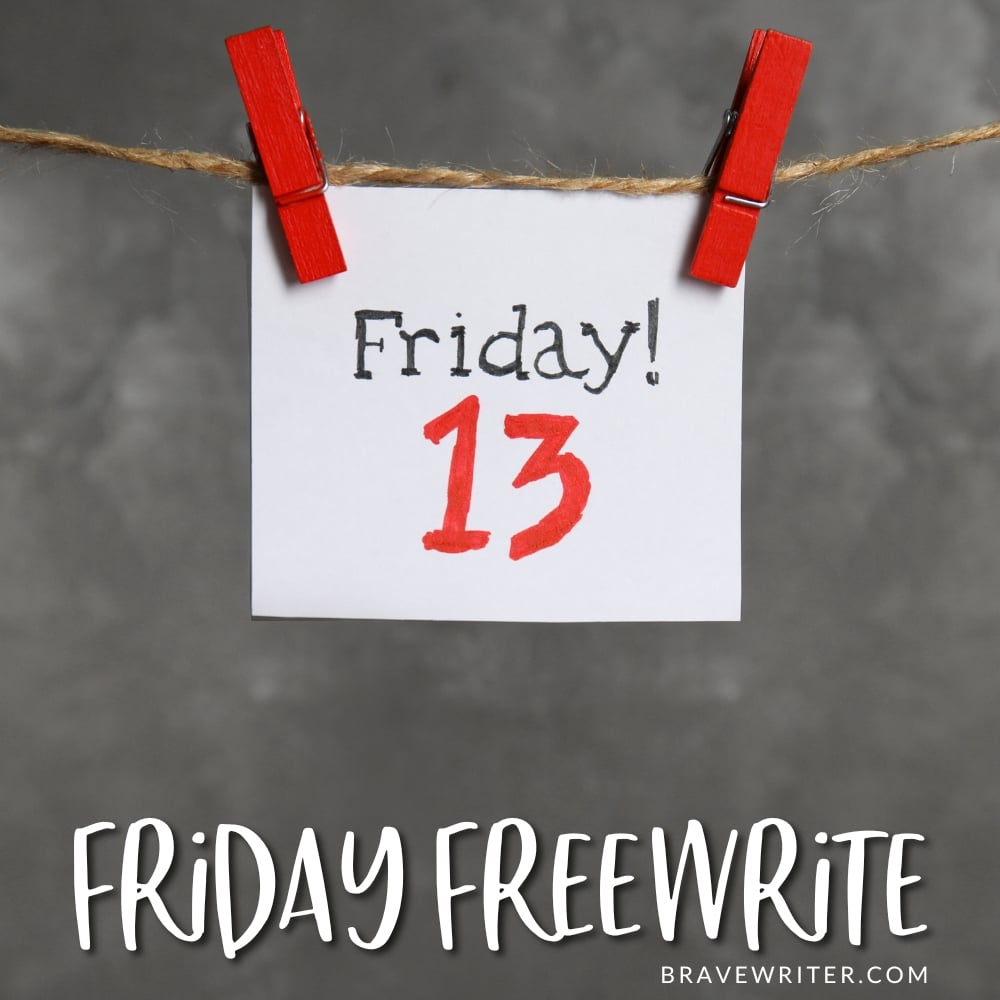 Friday Freewrite