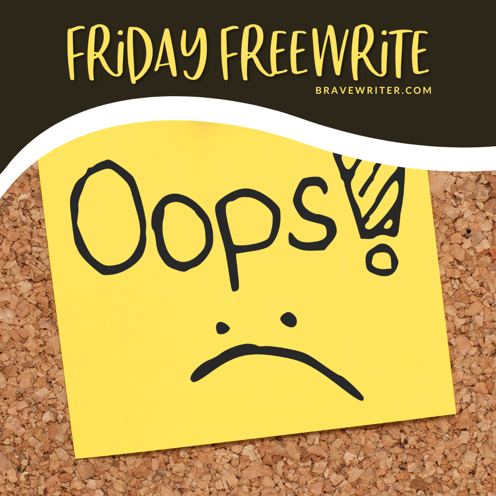 Friday Freewrite