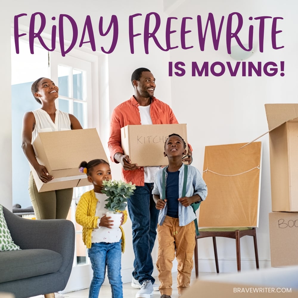 Friday Freewrite is Moving