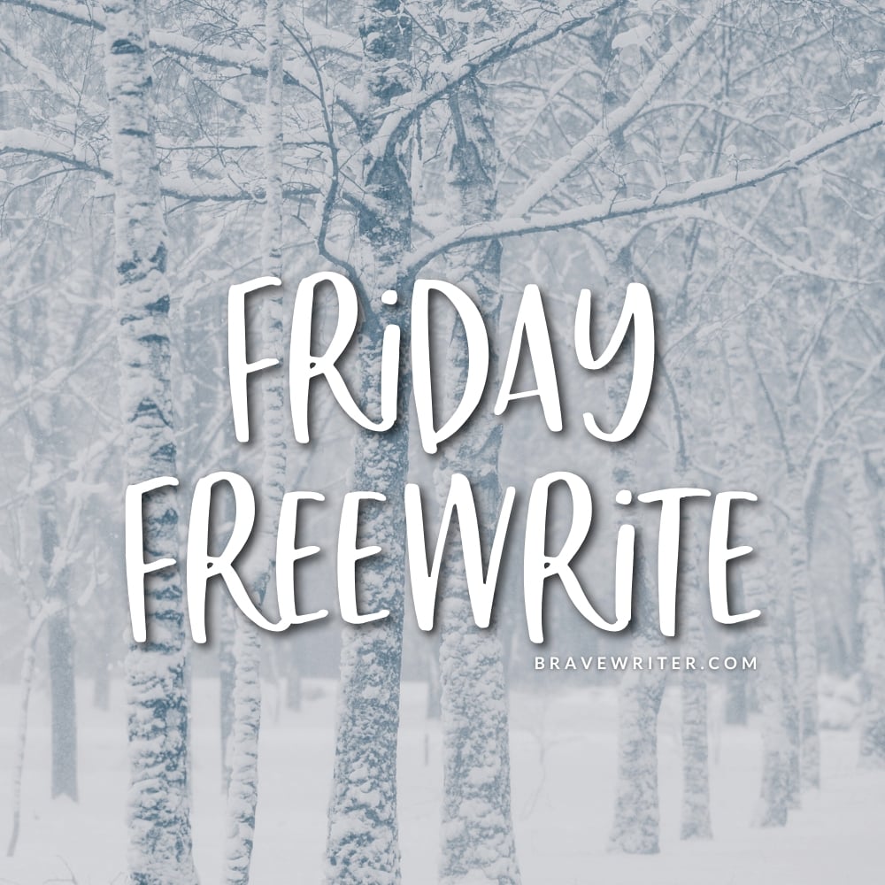 Friday Freewrite